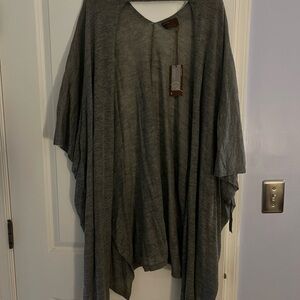 Oversized long cardigan